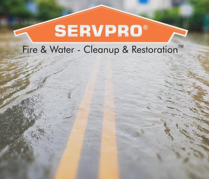 SERVPRO Water damage graphic 